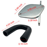 TruckTok 2007-2010 6.6L Duramax LMM EGR Delete Kit High Flow Intake Elbow Pipe Tube TruckTok