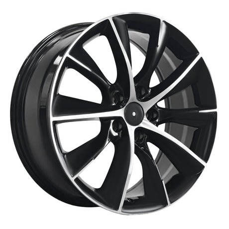 Tesla Wheels 4pcs Model Y 3 Rims 20x7.5" pcd 5x114.3mm Black Machine Face