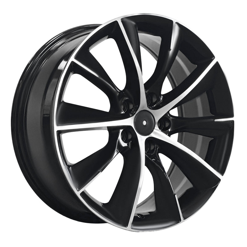 Tesla Wheels 4pcs Model Y 3 Rims 20x7.5" pcd 5x114.3mm Black Machine Face