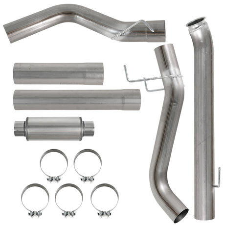 TruckTok 2019-2024 6.7L Ram Cummins 4"/5" DPF Delete pipe(With Muffler) TruckTok