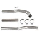 2017-2019 6.6L Duramax L5P 4" DPF Delete pipe & 3.5" Downpipe w/EGR Delete kit TruckTok