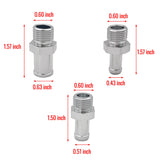 TruckTok Oil Catch Reservoir Breather Can Tank with Filter Cylinder Aluminum Universal TruckTok