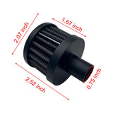 TruckTok 2007.5-2018 6.7L Dodge Cummins 2500 3500 CCV Black Crankcase Ventilation Diesel TruckTok