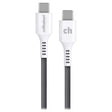 3 ft USB-C to USB-C Round Cable, cellhelmet TekShack