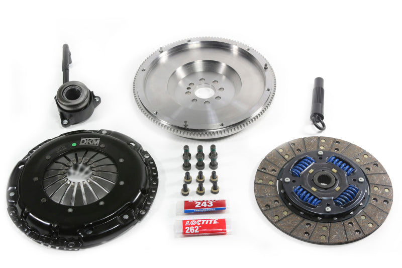 Kit d'embrayage à ressort DKM pour BMW E34/E36/E39/E46/Z3/Z4 à 5 vitesses avec volant moteur en acier (couple de 440 pi/lb)