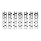 DV8 Offroad 2007-2018 Jeep JK Polished Grille Inserts