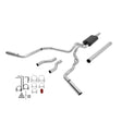 Flowmaster American Thunder 3" Dual Exit Cat-Back Exhaust - 1987-1996 Ford F-Series Flowmaster