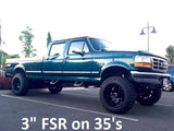 Reverse Shackle Kit - (OBS Springs) 1992-1997 F-250/350 Sky's Offroad Design