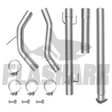 4"/5" Downpipe-Back 2016-2018 5.0 Cummins | Nissan Titan DPF Delete Race Pipe Flashark