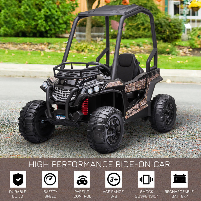 Electric ATV Car for Kids with Real Suspension and Remote Control - Perfect for Outdoor Adventures!