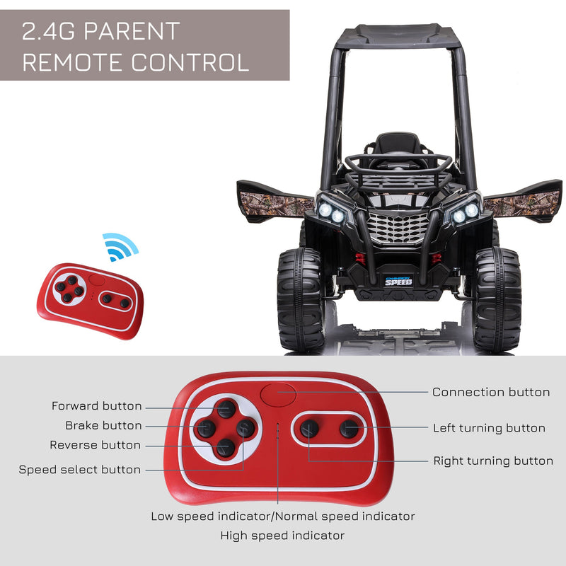 Electric ATV Car for Kids with Real Suspension and Remote Control - Perfect for Outdoor Adventures!