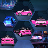 Electric Ride-On Car for Kids with Remote Control, Dual Motors, Music and Lights