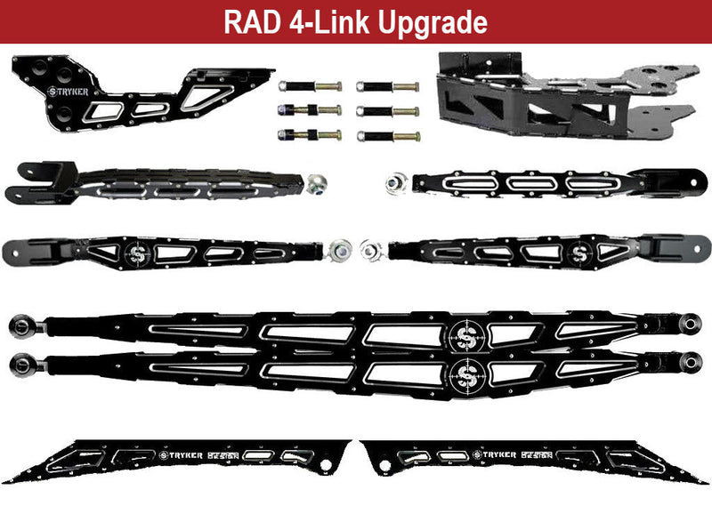3 1/2" to 8" RAD F250 F350 4-LINK UPGRADE KIT 2023 to 2026 SUPER DUTY Stryker Off Road Design