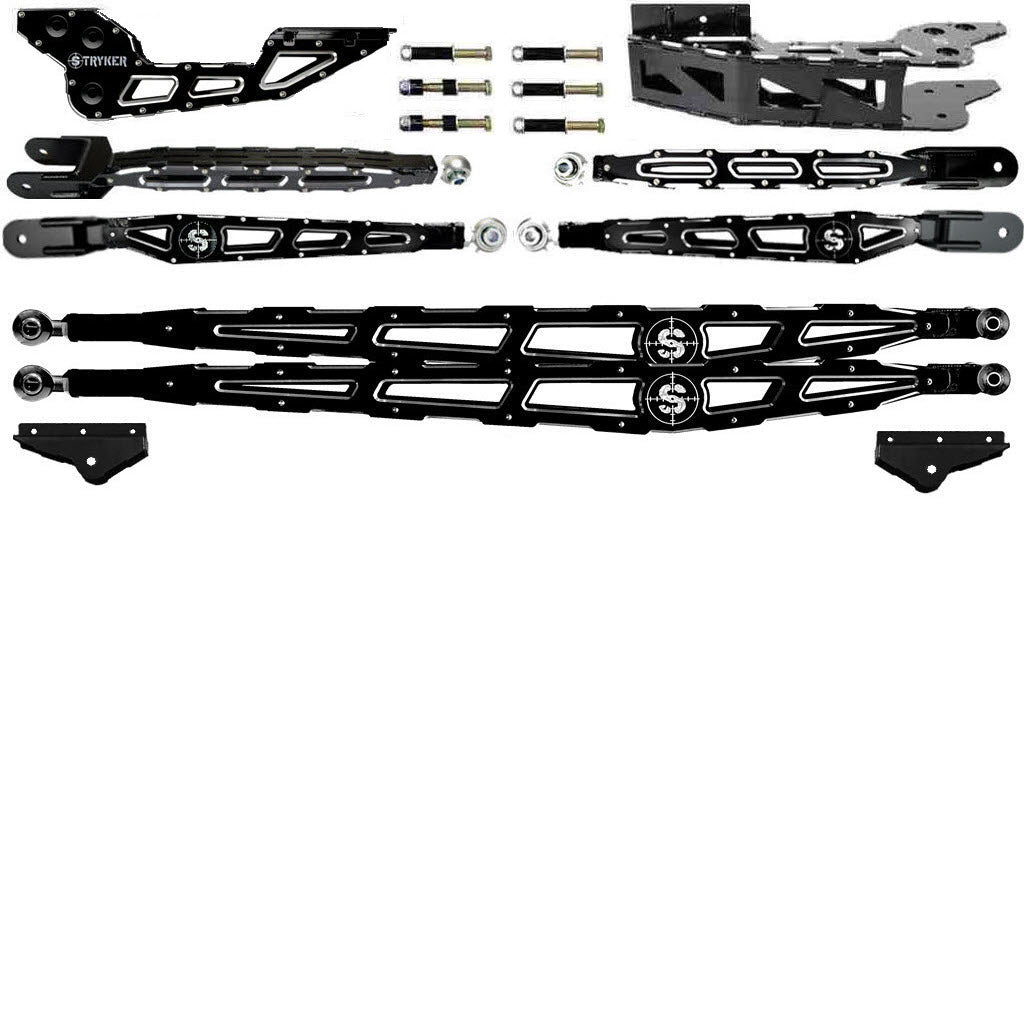 3 1/2" to 8" RAD F450 4-LINK UPGRADE KIT 2017 to 2022 SUPER DUTY Stryker Off Road Design