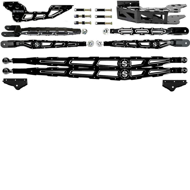 3 1/2" to 8" RAD F450 4-LINK UPGRADE KIT 2017 to 2022 SUPER DUTY Stryker Off Road Design