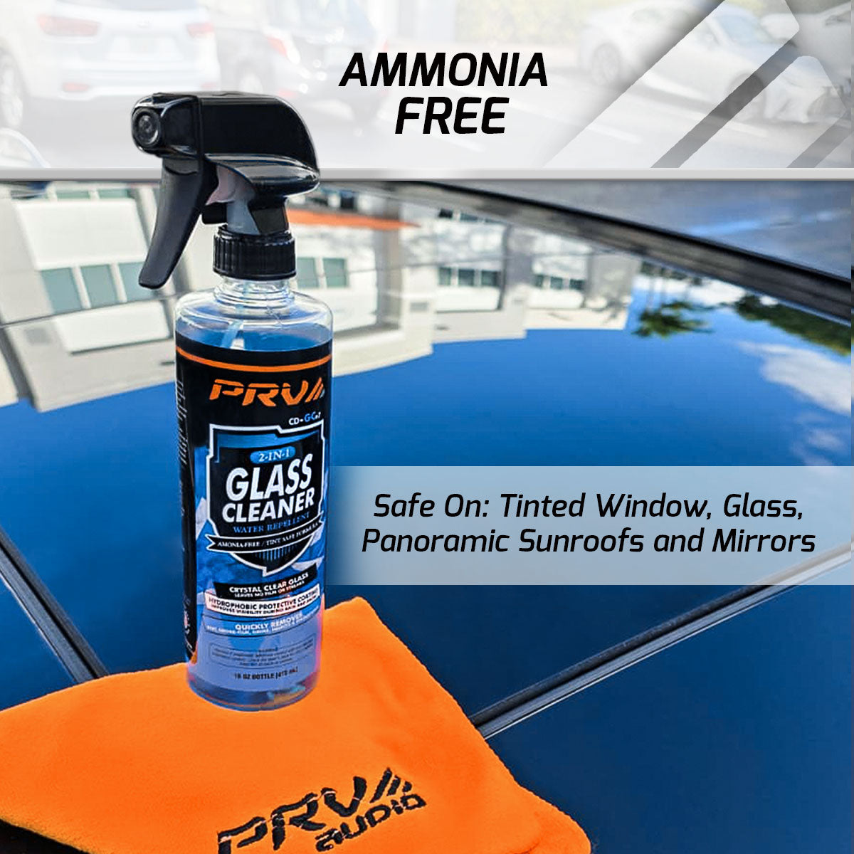 Glass Cleaner & Water Repellent PRV Audio