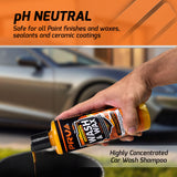 PRV Audio Wash and Wax Car Soap Carnauba 16 fl oz
