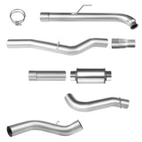 For 4 Inch/5 Inch 2001-2007 LBZ LLY LB7 6.6 for Chevy Duramax Downpipe-Back DPF Delete Race Pipe Flashark