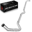 For 4 Inch/5 Inch 2001-2007 LBZ LLY LB7 6.6 for Chevy Duramax Downpipe-Back DPF Delete Race Pipe Flashark