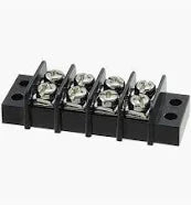 4- Position, Dual-Row Barrier Strip 274-658 TekShack