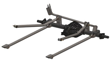 “Half Ton” Small Truck (Rear) 4 Link Kit Far From Stock