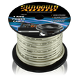 Sundown Audio 4 Gauge SILVER 100' Tinned OFC Oxygen Free Copper Power Cable Sundown Audio