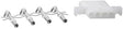 4-position Female Interlocking Connector 2740234 TekShack