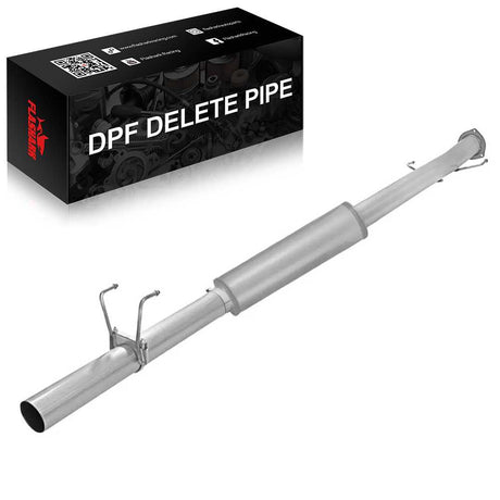 For 4.0/5.0 Inch 2013-2018 6.7 Cummins DPF Delete Race Pipe Dodge Ram 2500/3500 Turbo-Back Flashark