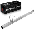 For 4.0/5.0 Inch 2013-2018 6.7 Cummins DPF Delete Race Pipe Dodge Ram 2500/3500 Turbo-Back Flashark