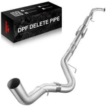 For 4.0/5.0 Inch 2017-2019 L5P 6.6 Duramax Chevy GMC DPF Delete Race Pipe Downpipe-Back Flashark