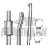 For 4.0/5.0 Inch 2019-2022 6.7 Cummins Dodge Ram DPF Delete Race Pipe 2500/3500