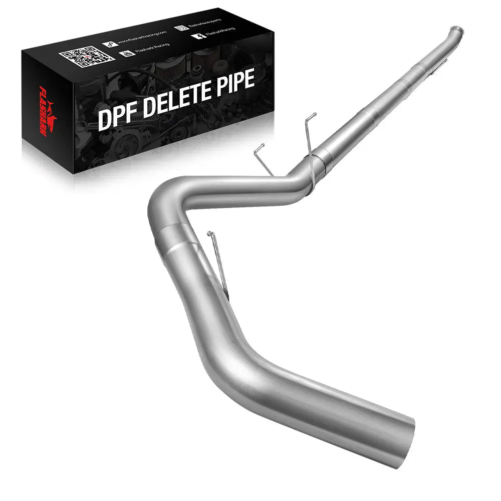 For 4.0/5.0 Inch 2019-2022 6.7 Cummins Dodge Ram DPF Delete Race Pipe 2500/3500 Flashark