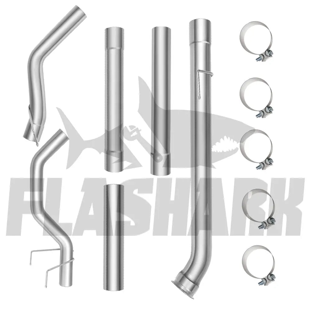 For 4.0/5.0 Inch 2019-2022 6.7 Cummins Dodge Ram DPF Delete Race Pipe 2500/3500