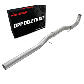 For 4.0/5.0 Inch 2011-2016 Chevy/GMC LML 6.6L Duramax DPF Delete Kit | Race Pipe Exhaust Downpipe-Back Flashark