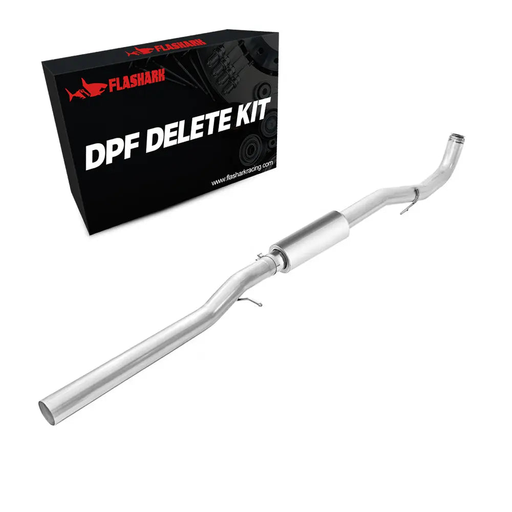 For 4.0/5.0 Inch 2011-2016 Chevy/GMC LML 6.6L Duramax DPF Delete Kit | Race Pipe Exhaust Downpipe-Back Flashark