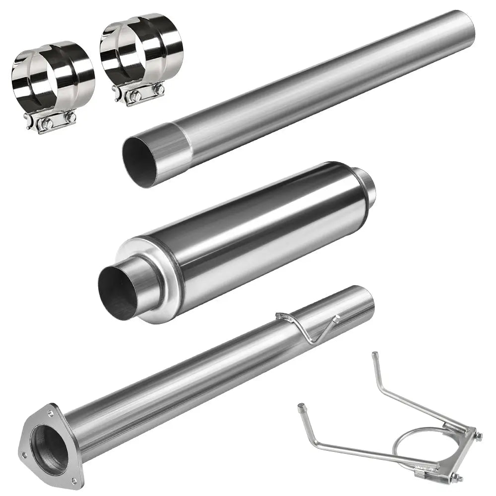 For 4.0/5.0 Inch 2013-2018 6.7 Cummins DPF Delete Race Pipe Dodge Ram 2500/3500 Turbo-Back Flashark