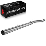For 4.0 Inch 2007.5-2012 DPF Delete Race Pipe 6.7 Cummins Dodge Ram 2500/3500 Flashark