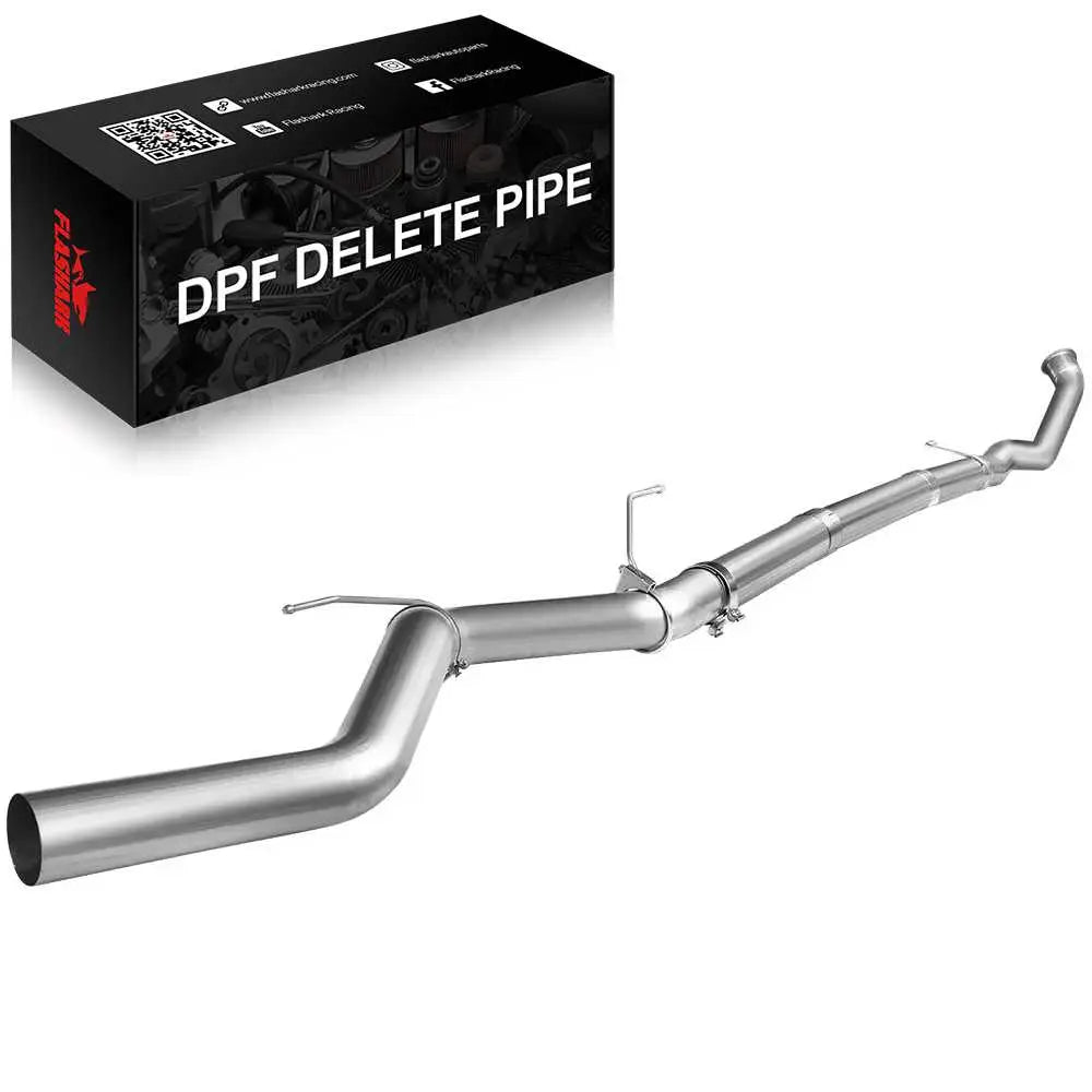 For 4.0 Inch 2007.5-2012 DPF Delete Race Pipe 6.7 Cummins Dodge Ram 2500/3500