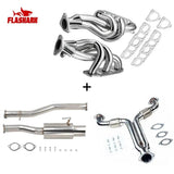 Catback Exhaust for 2003-2008 Nissan 350Z & Infiniti G35 with 4.5'' Single Tip & 3'' Pipe Flashark
