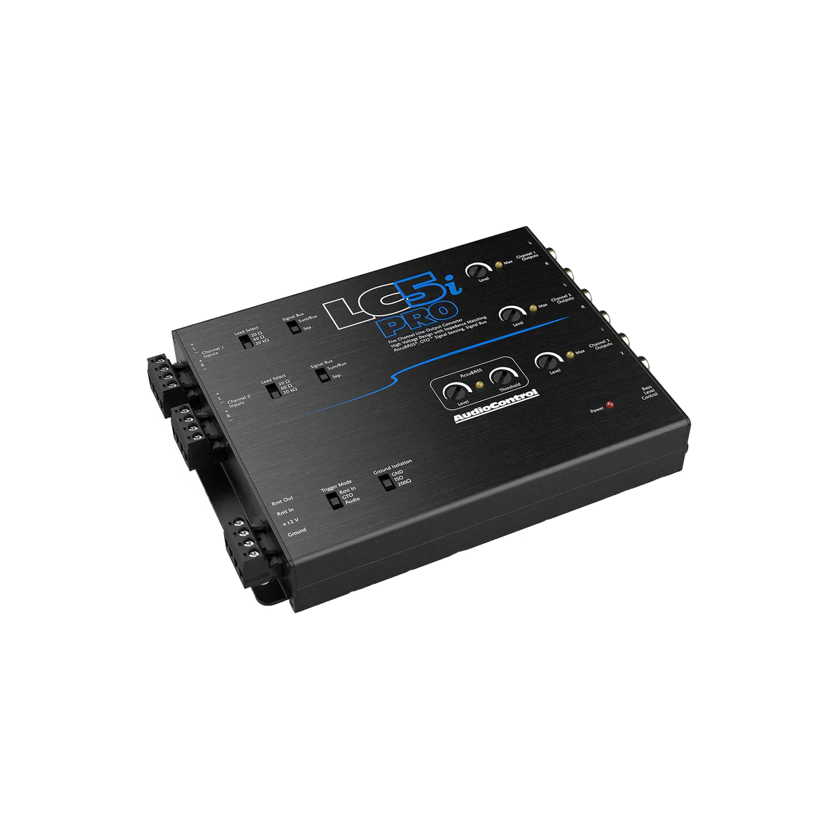 Audiocontrol LC5i PRO 5-Channel 400W Line Out Converter w/ Accubass & Remote AudioControl