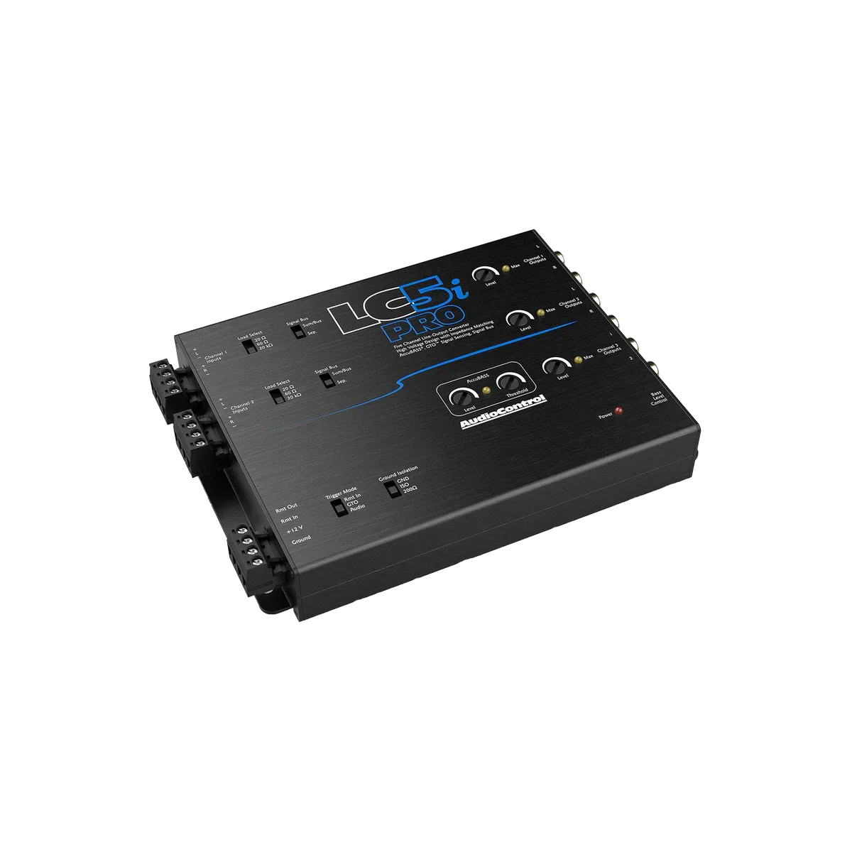 AudioControl LC5i PRO 5-Channel 400W Line Out Converter w/ Accubass & Remote AudioControl