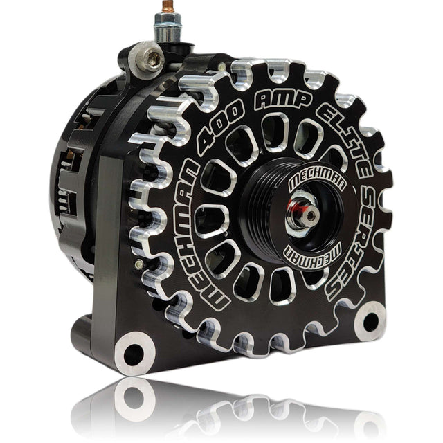 Mechman 400 Amp High Output Alternator For GM Truck / SUV 19-23 with OEM Stretch Belt Mechman