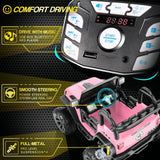 400W 2-Seater Electric Ride-On Jeep for Kids with LED Lights and 24V Battery