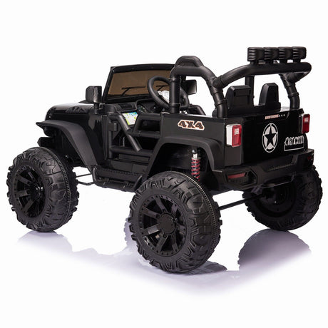 400W 2-Seater Electric Ride-On Truck for Kids with Remote Control and 24V 9AH Battery - Perfect Gift for Little Adventurers!