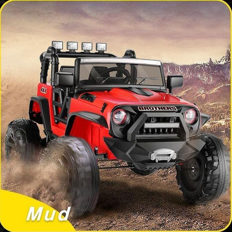 400W Electric JEEP Ride On Toy Truck for Kids with Remote Control - Perfect Gift