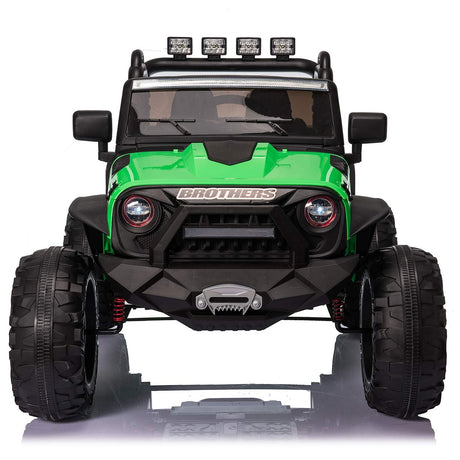 400W Electric Ride On Truck for Kids with Spring Suspension and LED Lights