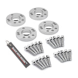 1981-1998 Volkswagen Jetta 4x100 5x100 57.1 Hubcentric Wheel Spacers Extended Lug Nuts - Set of 4