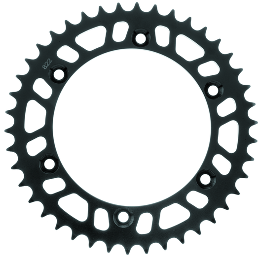 BikeMaster Beta Rear Steel Sprocket 520 42T - Black