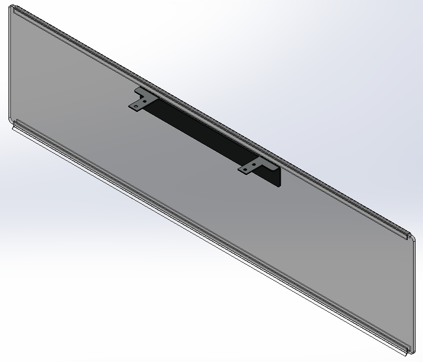 Upper sliding windshield for Polaris - 510309