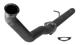 4" Cat & DPF Race Pipe w/ Flange | 2007-2012 Dodge 2500/3500 6.7L Cummins Mel's Manufacturing